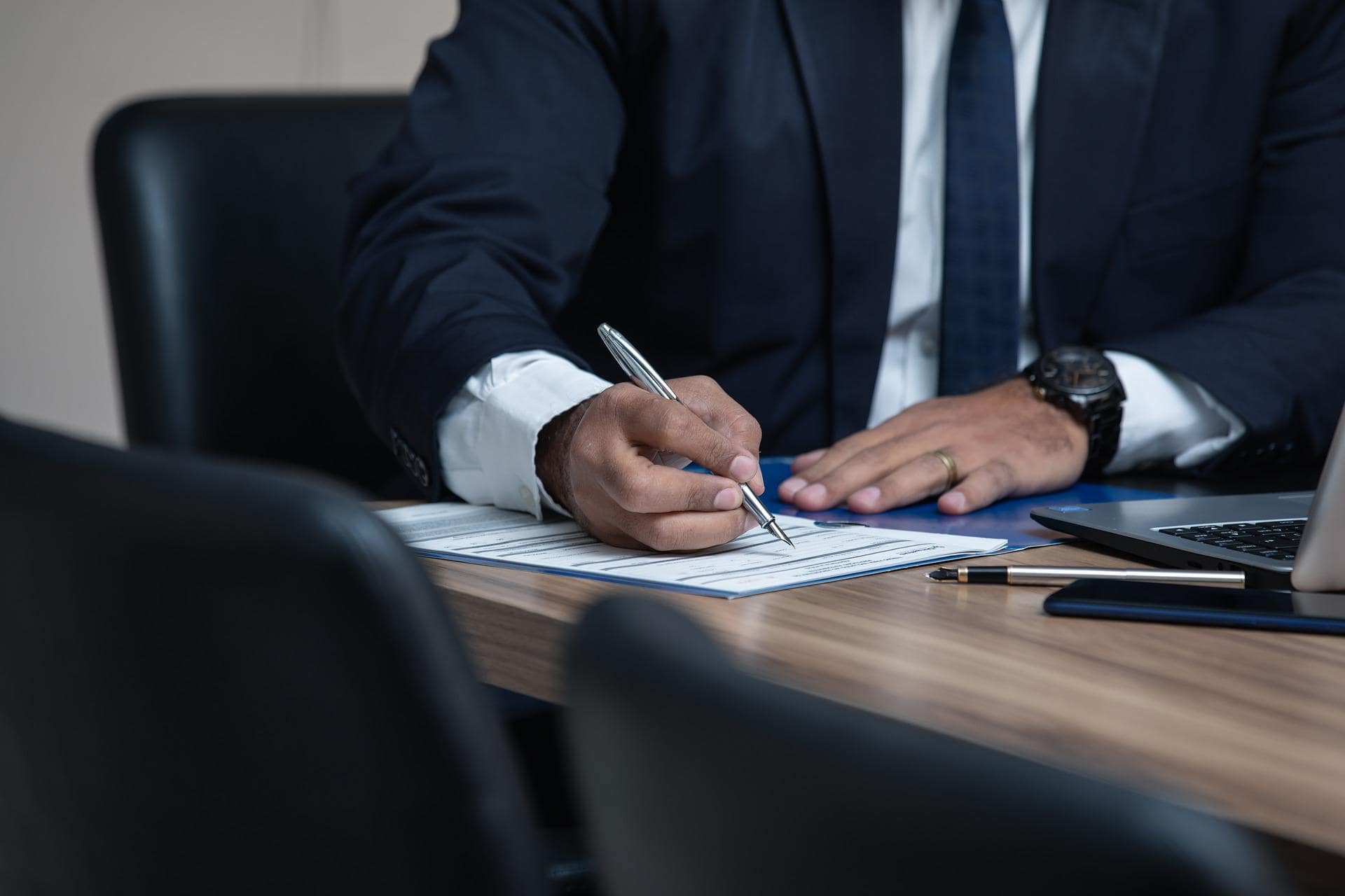 Lawyer working