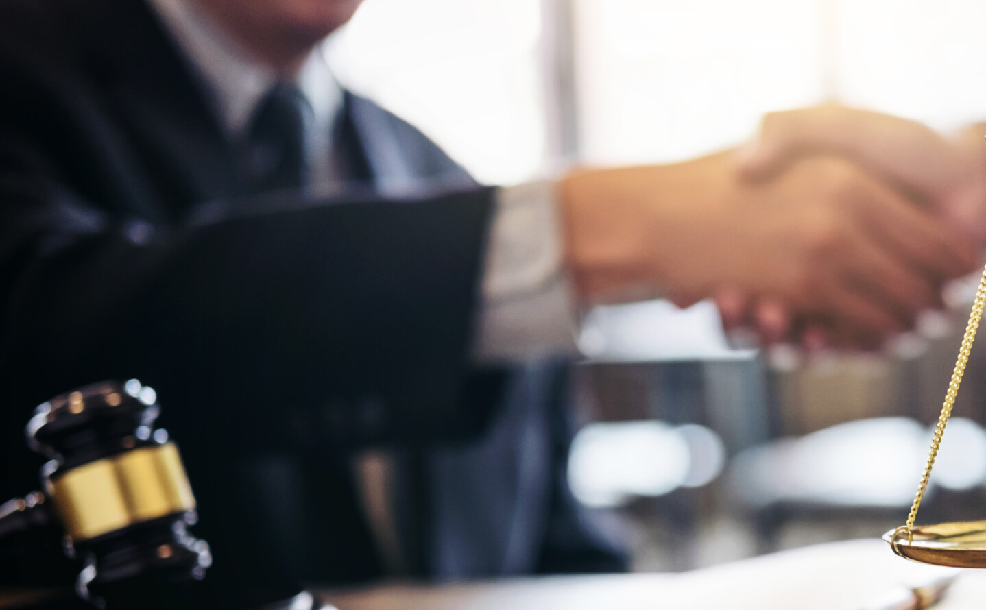 Lawyer working